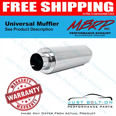 MBRP Universal Quiet Tone Muffler 5  Inlet/Outlet 8  Dia Body 31  Overall M2220A • $239.99