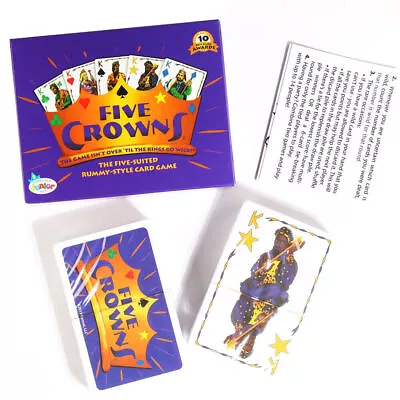 $16.56 • Buy Five Crowns Card Game 5 Suites Classic Original Party Family Rummy Style Play