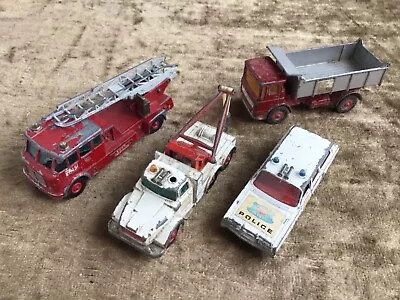 Vintage Matchbox Kingsize Junkyard K2 Wrecker K4 Tipper K15 Merc Police K23 Fire • $24.95