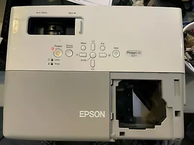 Epson PowerLite 83+ 2200 Lumens LCD Projector • $26.99