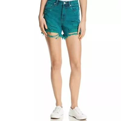 Blanknyc High Waisted Distressed Denim Shorts Size 25 Retail $88 New • $29.39