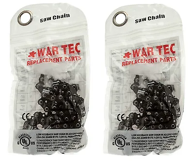 Chainsaw Chain  Pack Of 2 Fits McCULLOCH MAC CAT 335 435 436 438 440 441 738 • £14.90