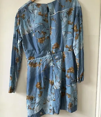 Stockholm Atelier & Other Stories Autumn Print  Mini Dress Size 8AU • $45