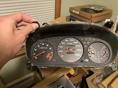 RARE!!96-00 Honda Civic VI RS EDM JDM Cluster. Ek9ek4ej1ej6em1rsdomanisir • $650