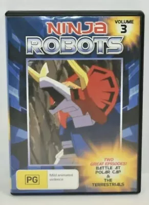 Ninja Robots DVD Volume 3 PAL Region 0 English Anime VGC • $17.50