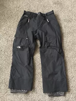 $34.99 • Buy The North Face Men’s HyVent Black Snow Ski Pants Cargo Size XL Short Court EUC