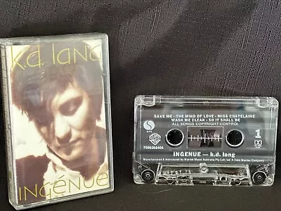 Ingénue By K.d. Lang (Cassette 1992) • $7.90