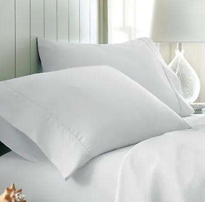 Kaycie Gray Basics Set Of 2 Pillowcases Wrinkle Free Easy Care And Breathable • $14.27