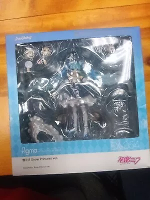 FIGMA Hatsune Miku Snow Princess Figure EX-054 - NEW! • $80