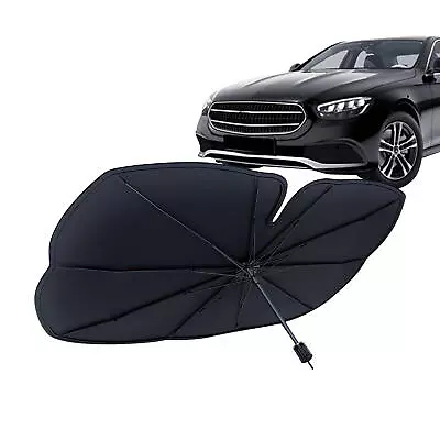 Foldable Car Windshield Sunshade Umbrella Front Window Cover Visor Sun Shade L • $23.27