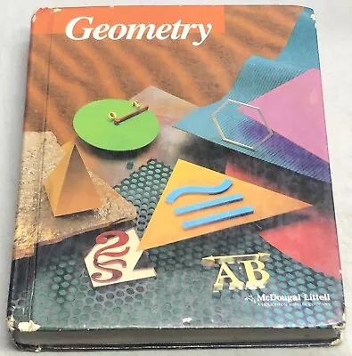 McDougal Littell Geometry Textbook Used FREE SHIPPING • $14.99