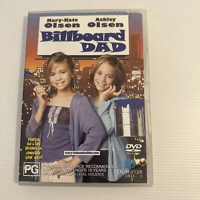 BILLBOARD DAD Dvd REGION 4 Olsen Twins RARE Mary-kate And Asley Olsen 1998 • £4.36
