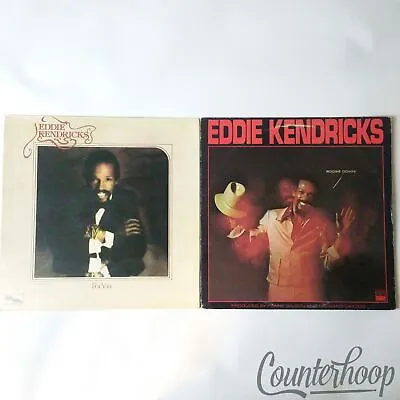 Eddie Kendricks 2LP Collection – For You-Gatefold/Boogie Down-1974 Tamla VG+ • $5.29