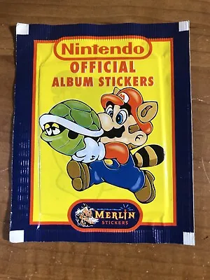 1992 Merlin Nintendo 1 Sealed Packet Super Mario Zelda NES Game Boy NEW  • $8