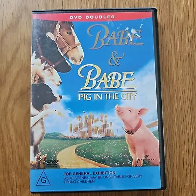 Babe  / Babe - Pig In The City  (DVD 1995)  2 Disc Double Feature  • £8.12