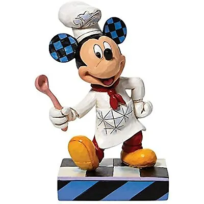 Jim Shore Disney Traditions Chef Mickey Mouse Figurine 6010090 • $44.99