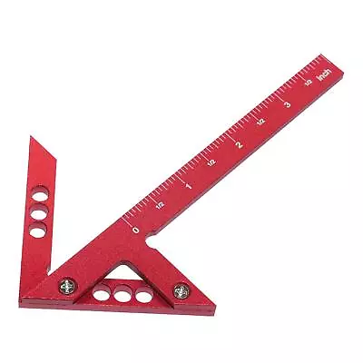 45 Degrees Woodworking Right Angle Line Scribe Tool Inch Ruler For Carpenters • $15.90