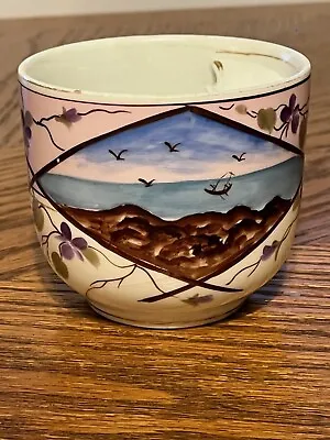 Beautiful Vintage Depon 3026 Mustache Cup Hand Painted  • $15.99