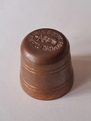 Vintage Soho Foundry Sovereign Hill Ballaratt Australia Brass Thimble Vgc • £4.99