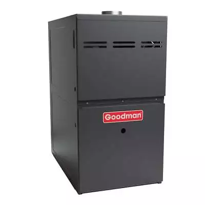 100K BTU 80% AFUE Multi-Speed 2 Stage Goodman Gas Furnace - Upflow/Horizontal • $1303