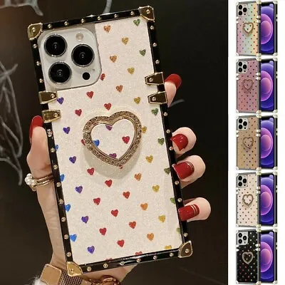 Square Love Ring Phone Case For Huawei Mate 30 40 Nova 8 P30 P40 P50 Honor 50 60 • $5.37