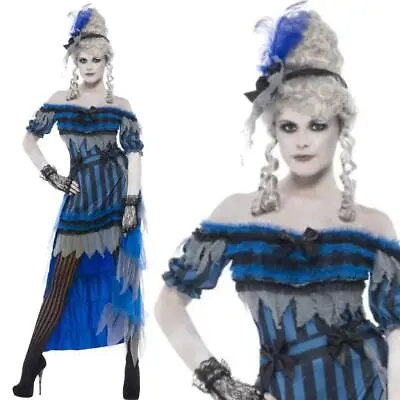 Ghost Town Saloon Girl Adult Fancy Dress Costume • £33.95