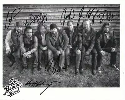 REPRINT - ZAC BROWN BAND Chicken Fried Signed 8x10 Photo Poster Man Cave • $6.99