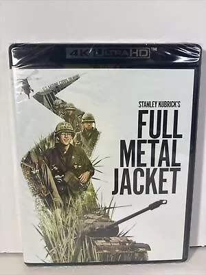 Full Metal Jacket [4K UHD Blu-ray + Blu-ray] NEW Factory Sealed Stanley Kubrick • $19.99