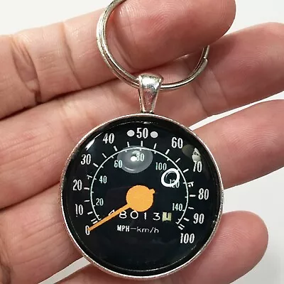 Vintage Chevrolet 1970's 100 MPH Speedometer Keychain Reproduction Chevy Truck • $12.95