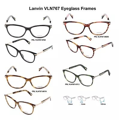 Lanvin VLN767 Eyeglass Frames (Multiple Colors) Size 53mm 100% Authentic & New • $67.99