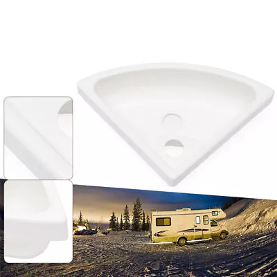 Caravan Triangular Sink Basin Bathroom Marine Corner Water Sink Wall Mounted  • $52.25