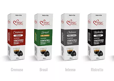 Italian Coffee Capsules Compatible With Starbucks Verismo CBTL Caffitaly K-fe... • $27.84