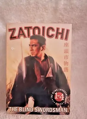 Zatoichi The Blind Swordsman - Vols. 1-4 (DVD 2006 4-Disc Set) NEW SEALED • $42.99