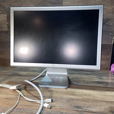 Apple Cinema Display 20  Aluminum A1081 M9177LL/A Widescreen LC- No Test Or Powe • $59