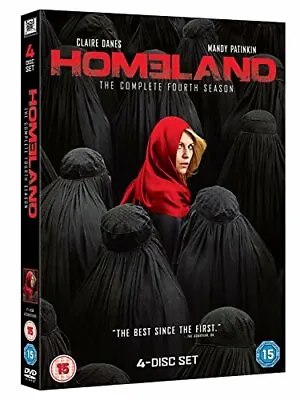 Homeland - Season 4 DVD Claire Danes (2015) • £4.94