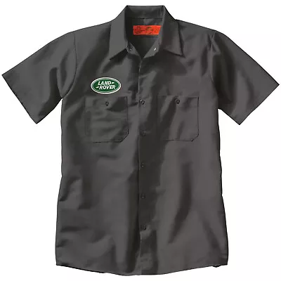 LAND ROVER  Embroidered PATCH + Mechanic WORK SHIRT Auto Racing Petroliana • $33