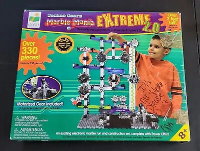 Techno Gears Marble Mania Brand New Extreme Complete Set With Box And Manual 2.0 • $20.99