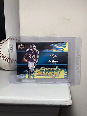 2009 Upper Deck First Edition Speed To Burn Ravens Football Card #SB23 Ed Reed • $0.99