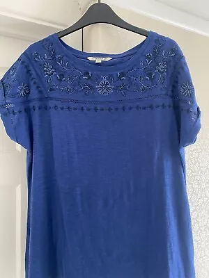 Fat Face Blue Short Sleeve Top  • £14.99