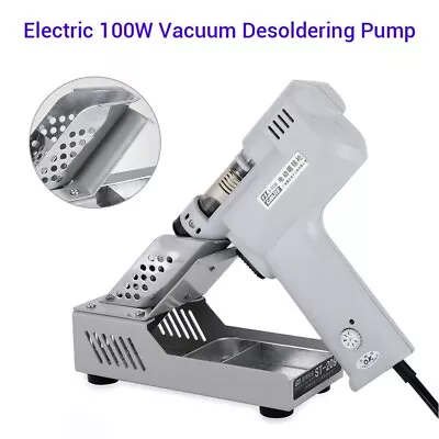 S-993A Electric Vacuum Desoldering Pump 110V 100W Solder Sucker Gun 350-450℃ NEW • $178.19