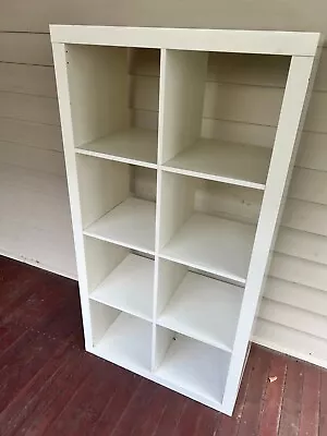 Ikea Expedit White Bookcase Cube 4x2 • $1