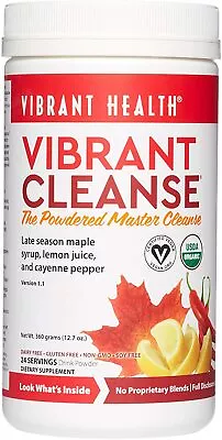 Vibrant Health Vibrant Cleanse The Convenient Organic Lemonade Diet Supplement • $27.95