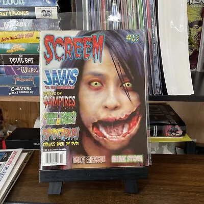 Screem Magazine #15 Jaws Docu Vampires Spiderbaby Horror 2007 • $10