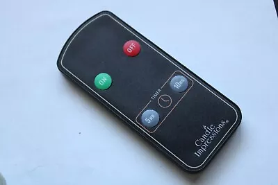 Mirage Flameless LED Candles 4-Button Handheld Black Wireless Remote Control • $11.95