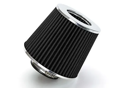 3.5  Short Ram Cold Air Intake Filter Universal BLACK For Hummer H1/H2/H3/H3T • $17.99