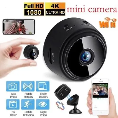 1080P HD IR Wireless WiFi CCTV Indoor &Outdoor MINI IP Camera CAM Home Security • £10.69