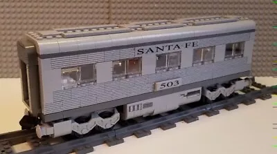 Custom Train Santa Fe F7 Coach Car -PLEASE READ ITEM DESCRIPTION- • $382.15