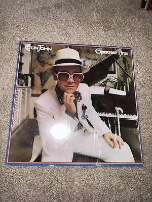 Elton John - Greatest Hits - 1974 - Vinyl LP • $10