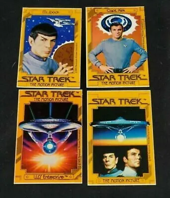 $19.95 • Buy 1979 Star Trek-The Motion Picture (TMP) Promo Sticker Set Of 4