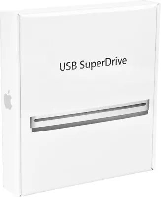 Apple USB SuperDrive With Attached USB-A Connector Cable (A1379): MD564ZM/A • $29.95